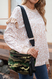 Graphic Print Gold Chain Crossbody Bag- 6 Styles