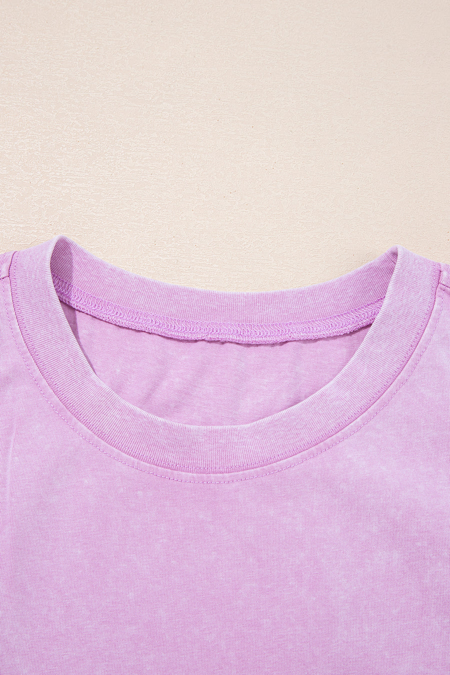 Wisteria Mineral Wash Chest Pocket Tank Top