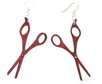 Hair Stylist Scissor Earrings # 1021