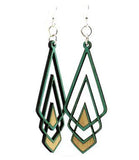 Chevron Deco Earrings # 1039