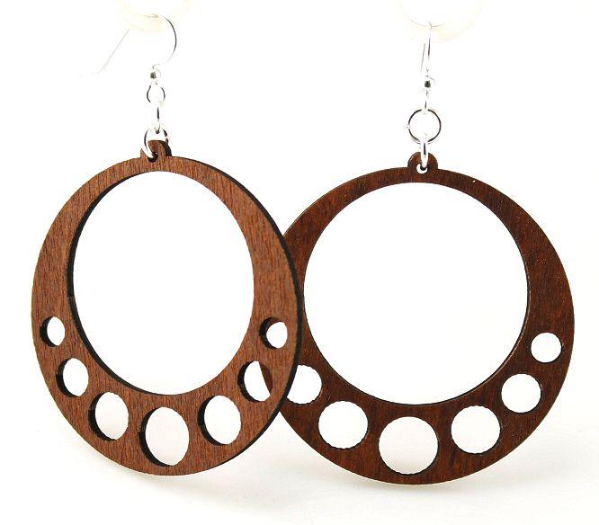 Hanging Circle Earrings # 1064