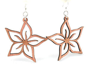 Plumeria Earrings # 1071