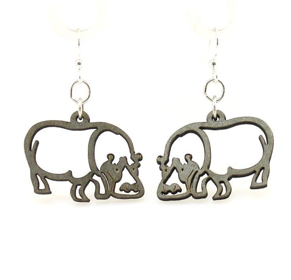 Hippo Earrings # 1088