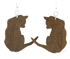 Cat Silhouette Earrings # 1092