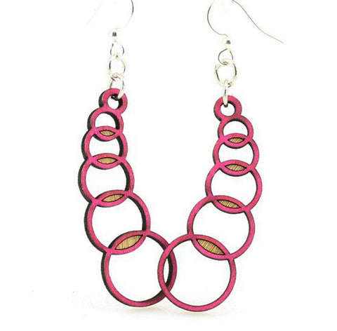 Venn Circles Earrings # 1095