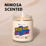 Wish You All The Best Candle