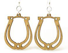 Horse Shoe Earrings # 1110