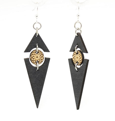 Twilight Triangle Earrings #1120