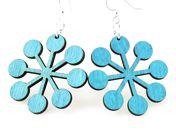 Snowflake Circle Earrings # 1124