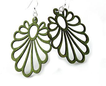 Large Flower Earrings # 1143