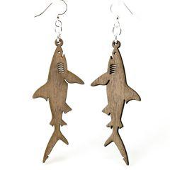 Shark Earrings # 1166