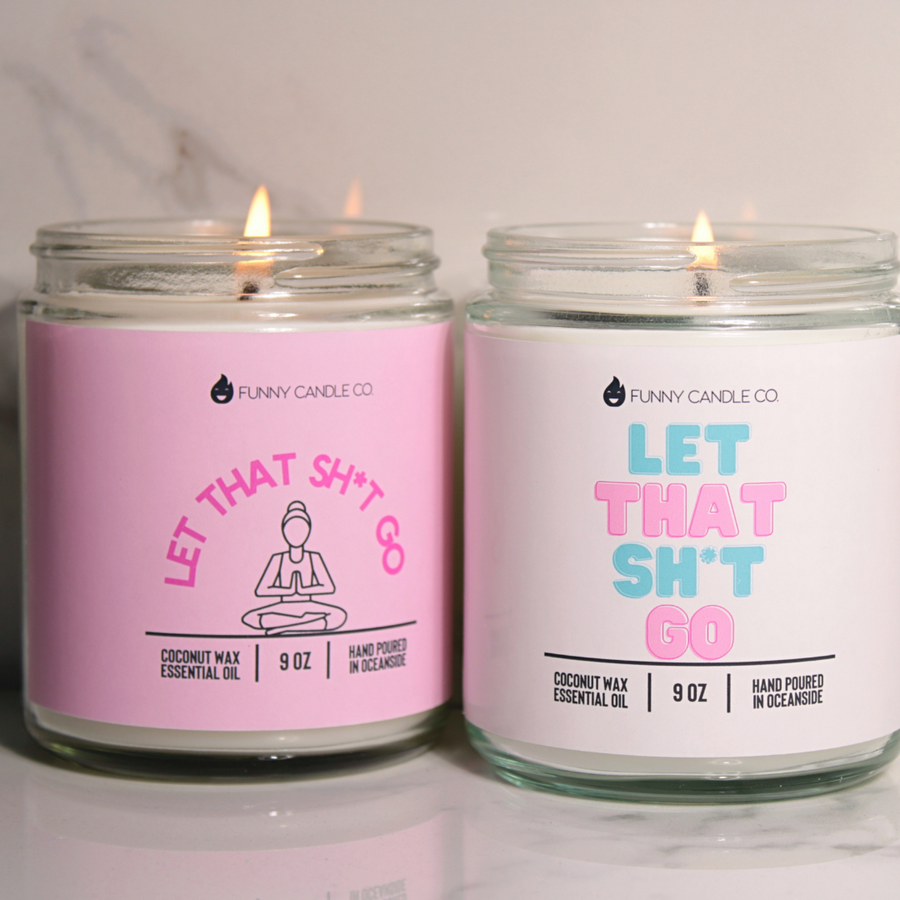 Let That Sh*t Go Candle (PG Version)