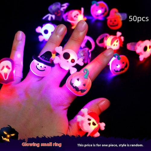 Halloween Light Up Rings