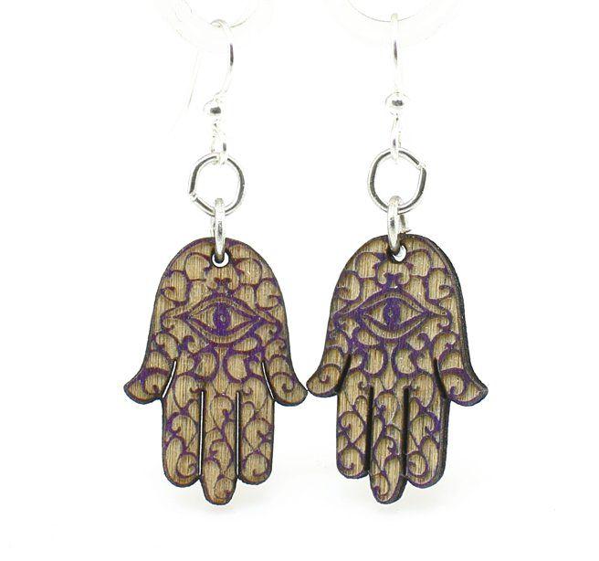 Hamsa Hand Earrings #1212