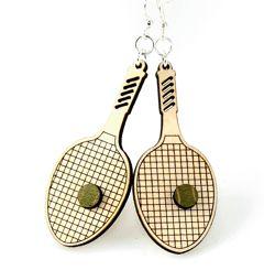Tennis Racquet Earrings # 1228