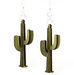 3D Cacti Earrings # 1230
