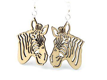 Zebra Earrings # 1232