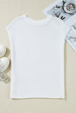 Solid Color Slit Hem Knit Top- 3 Colors