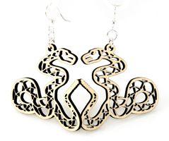 Rattle Snake Earrings # 1280