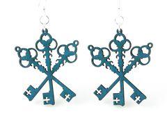 Tri Key Earrings # 1298