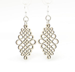 Calligraphy Dangle Earrings #1325