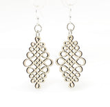 Calligraphy Dangle Earrings #1325