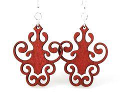 Iron Lamp Design Earrings # 1327