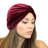 Stretch Velvet Turban- 4 Colors