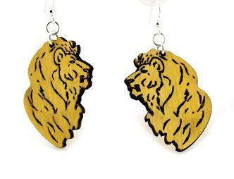 Detailed Lion Earrings # 1390