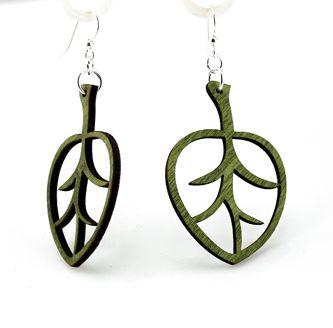 Aspen Leaf Earrings # 1391
