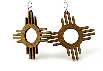 The Zia (Sun) Earrings # 1393