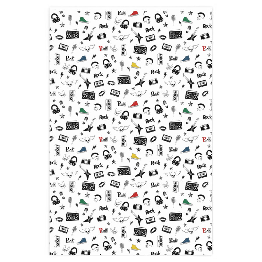 Rock On Punk Wrapping Paper