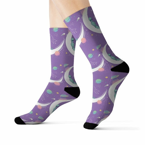 Alien Chilling Socks- 3 Sizes