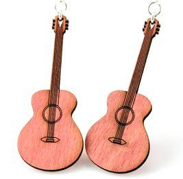 Classic Guitar Earrings # 1424