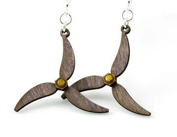 Propeller Earrings # 1427