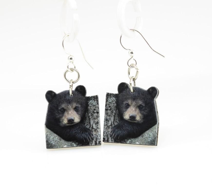 Bear Cub Earrings # 1431