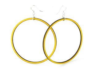 Large Circle Earrings # 1448