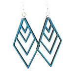 Upside-down Fountain Pyramid Earrings # 1450