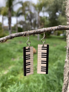 Piano Key Earrings # 1470