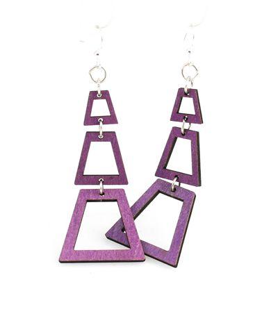 Judith's Pyramid Earrings #1493