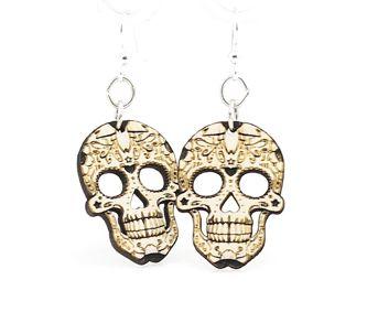 Blossom Sugar Skulls Earrings #1499