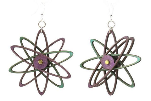 Kinetic Gear Earrings 5007