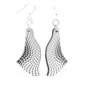 Geometric Wave Earrings #1536