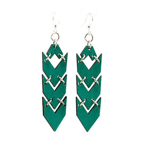 Tight Chevron Earrings #1581