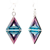 3D Triangles Earrings #1583