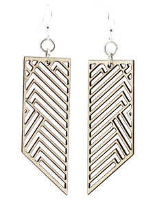 Rectangular Rhapsody Earrings #1597