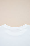 Varsity Striped Sleeve Loose Fit Sweatshirt- 8 Colors