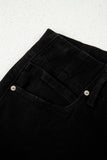 2-Button High Waist Wide Leg Jeans- 4 Colors