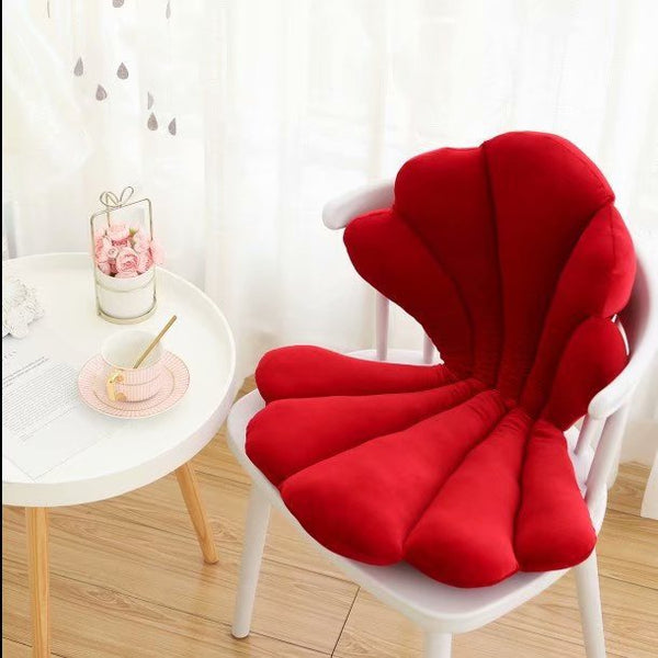 Velvet Shell Chair Cushion- 9 Colors