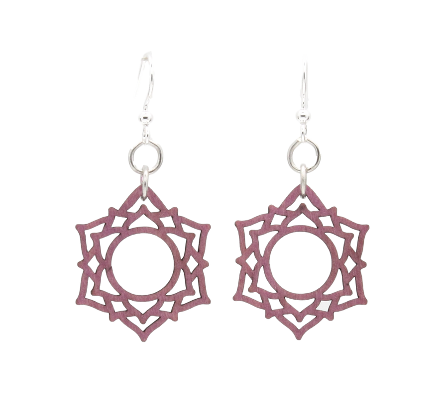 Sahasrara Chakra Earrings #1630